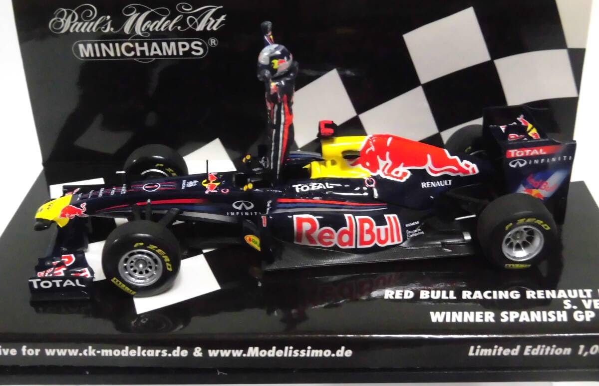 Amazon | 1/43 レッドブル RB7#1 セバスチャン ベッテル 立ち